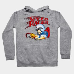 Vintage Go Speed Racer Go Go!!! 80s Hoodie